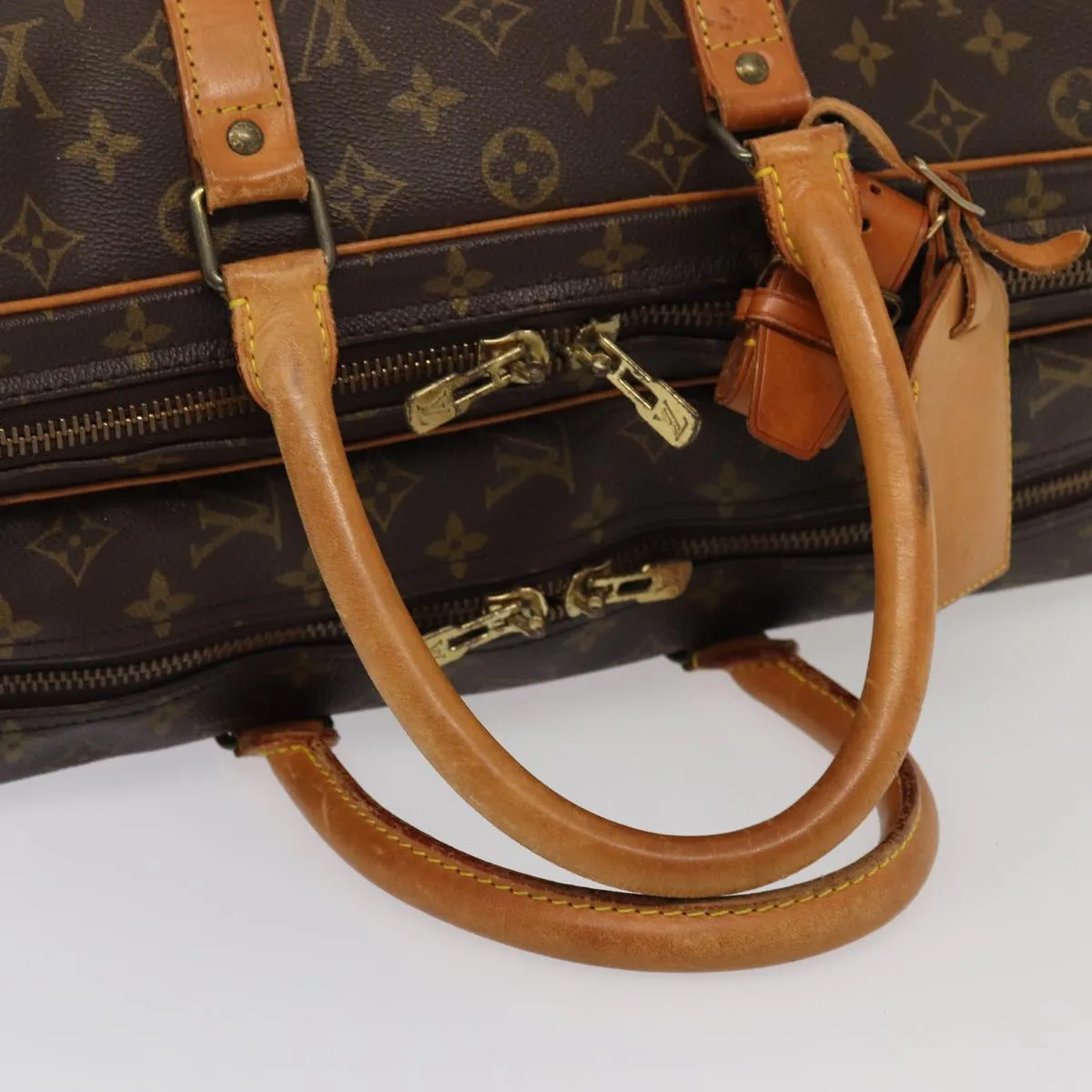 Trendy Inspired Louis Vuitton Monogram Sac 48 Heures Boston Bag M41383 Lv Auth Yb668