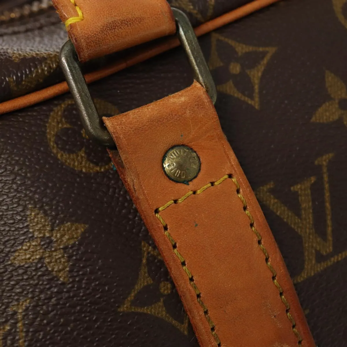 Trendy Inspired Louis Vuitton Monogram Sac 48 Heures Boston Bag M41383 Lv Auth Yb668