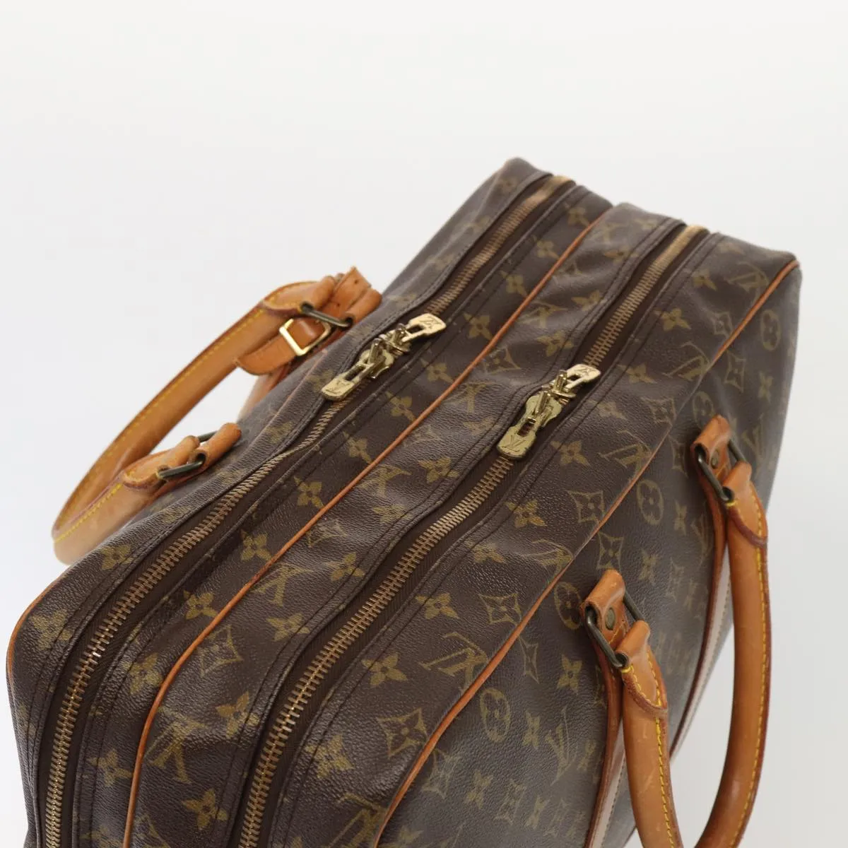 Trendy Inspired Louis Vuitton Monogram Sac 48 Heures Boston Bag M41383 Lv Auth Yb668