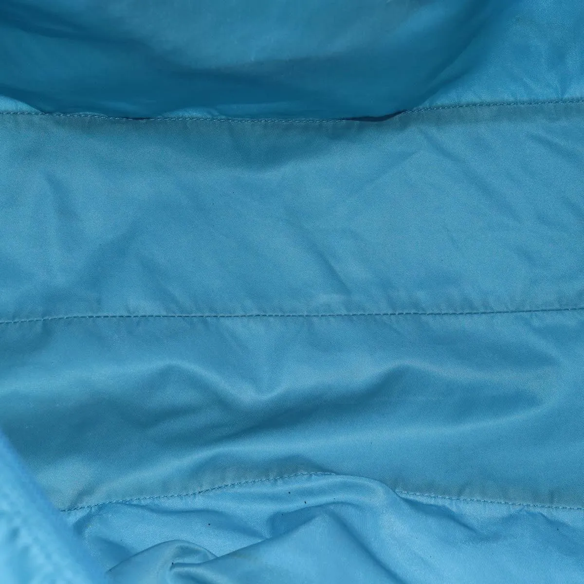 Trendy Inspired Prada Boston Bag Nylon Light Blue Auth 77639