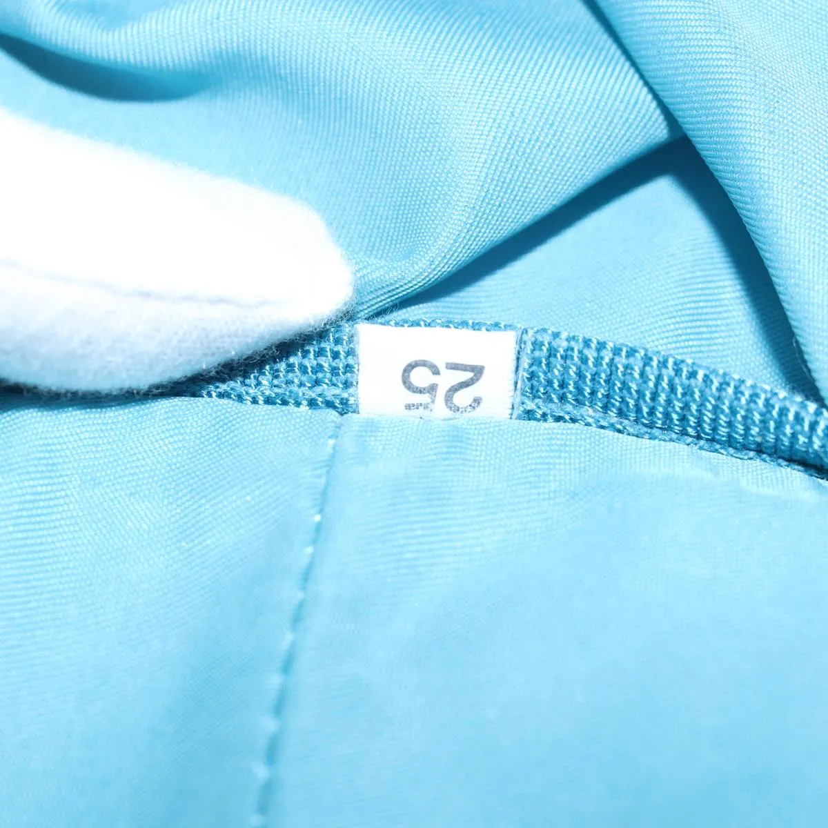 Trendy Inspired Prada Boston Bag Nylon Light Blue Auth 77639