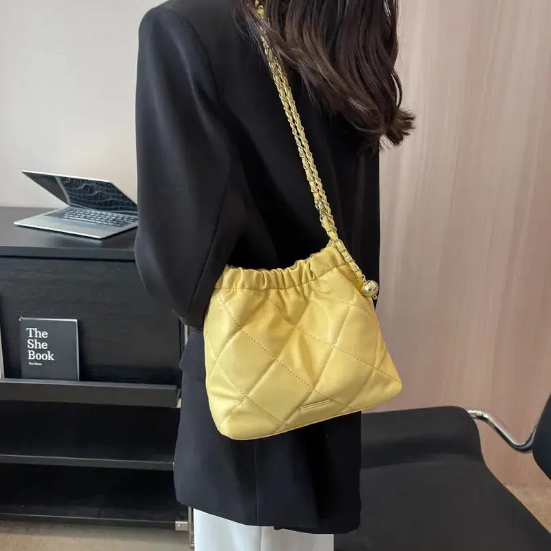 Trendy Small Bucket Bag for Women
