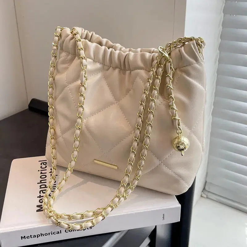 Trendy Small Bucket Bag for Women