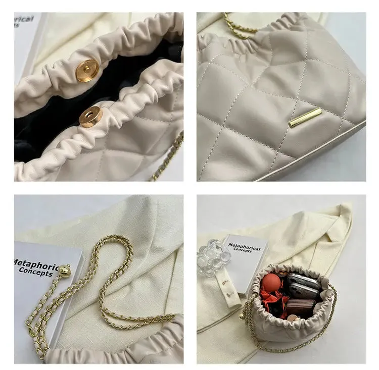 Trendy Small Bucket Bag for Women