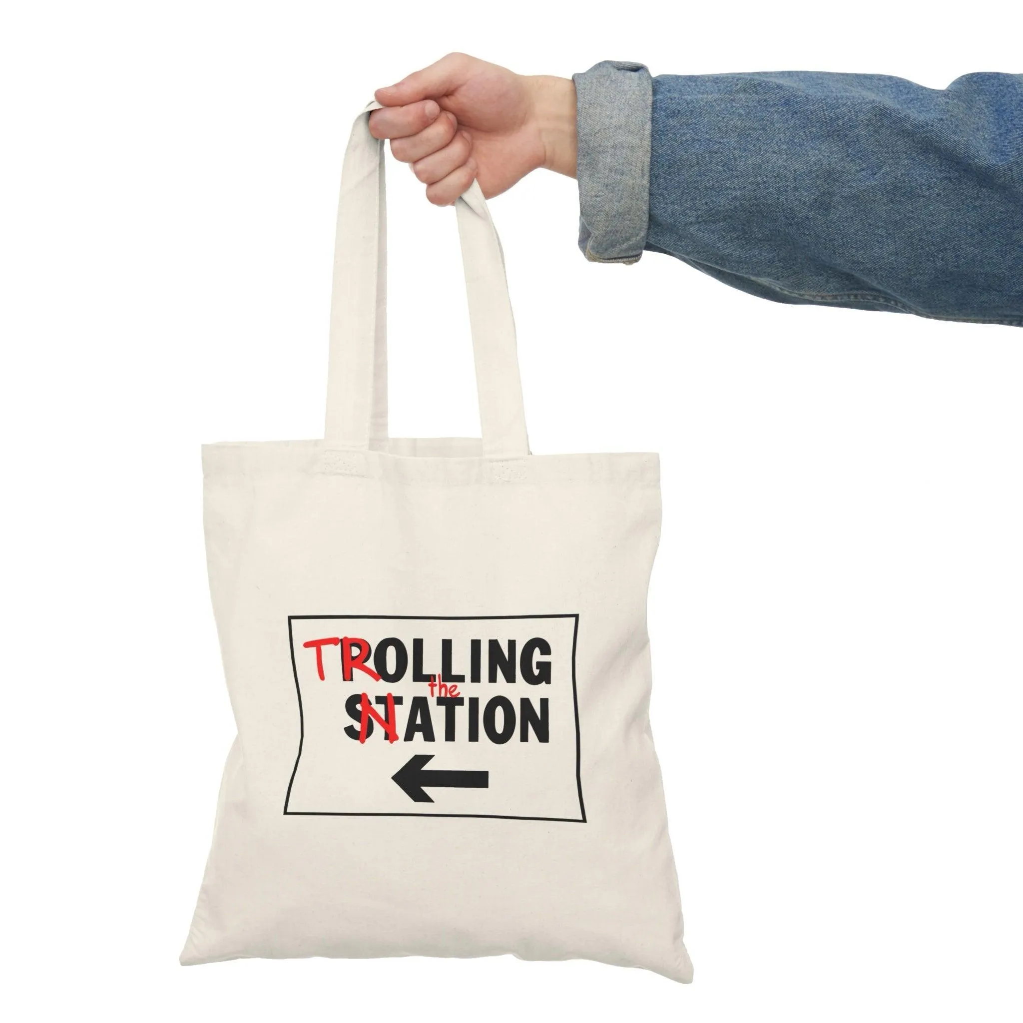 Trolling the Nation Tote Bag