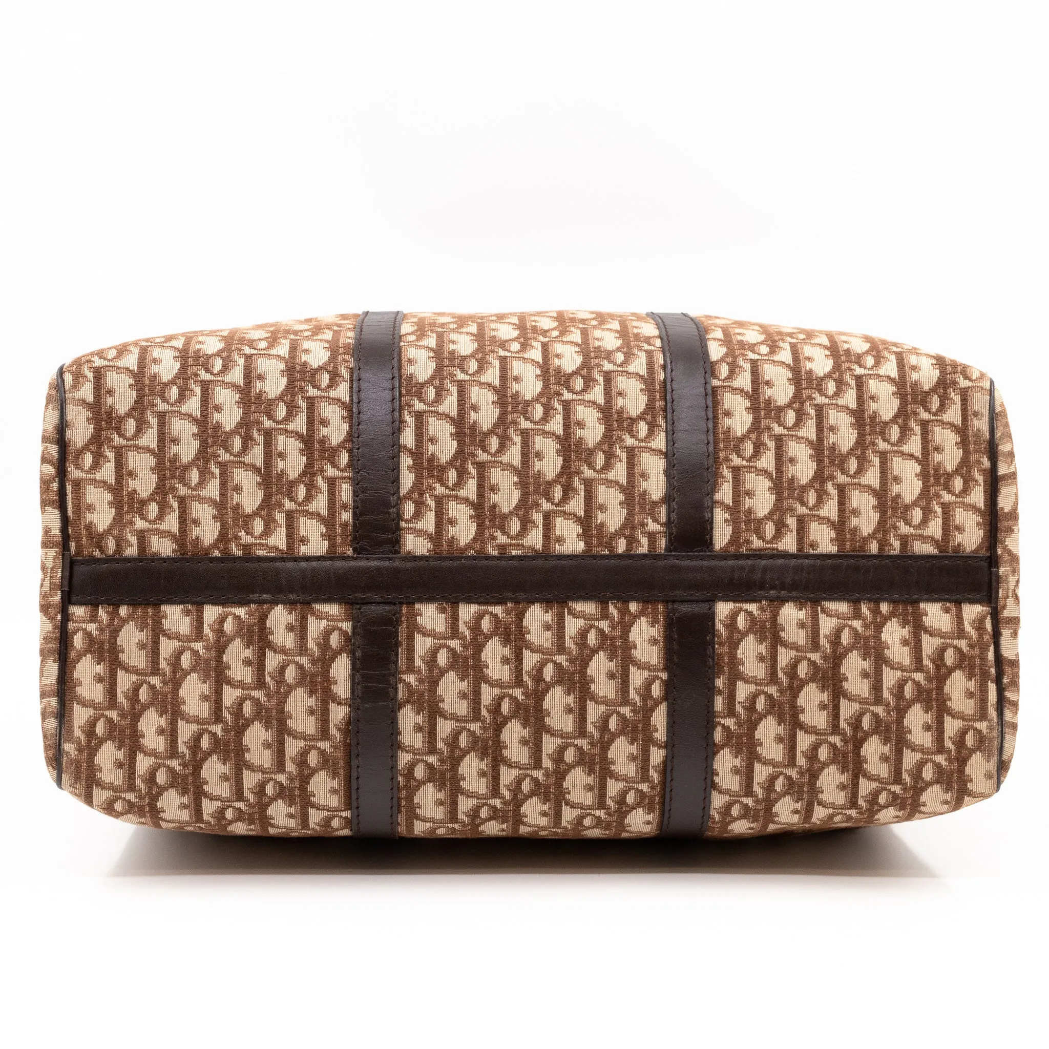 Trotter Duffle Bag Trendy Inspired Dior Oblique Brown