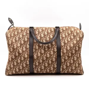 Trotter Duffle Bag Trendy Inspired Dior Oblique Brown