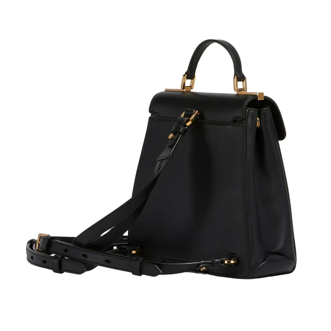 Trunkaroo Backpack - Black Leather