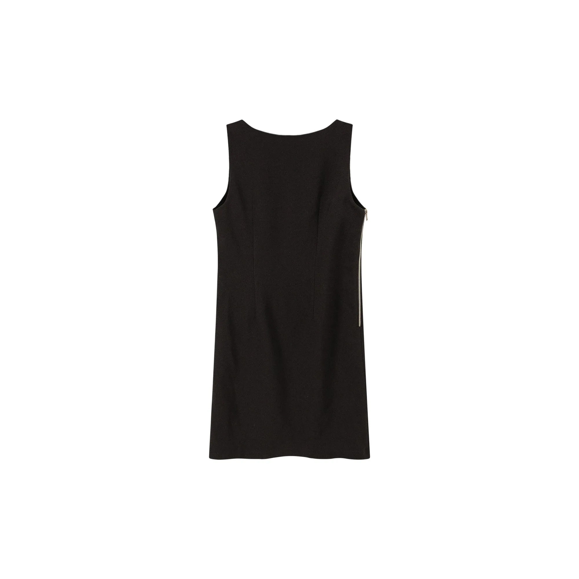 U-Neck Mini Dress