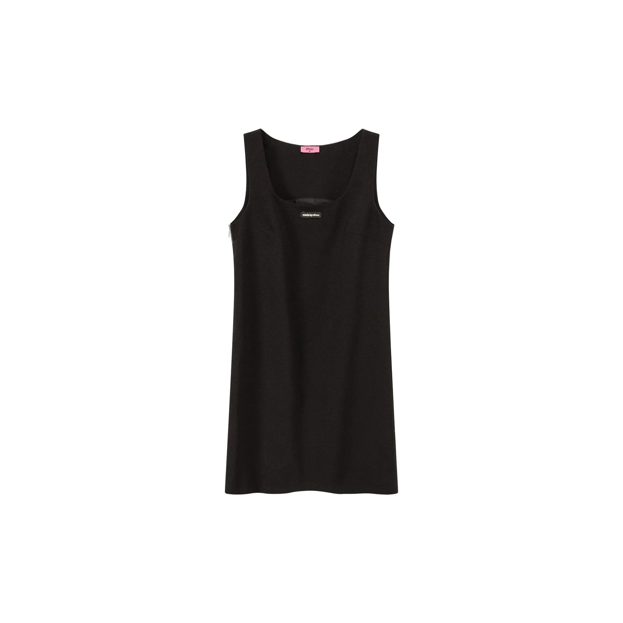 U-Neck Mini Dress