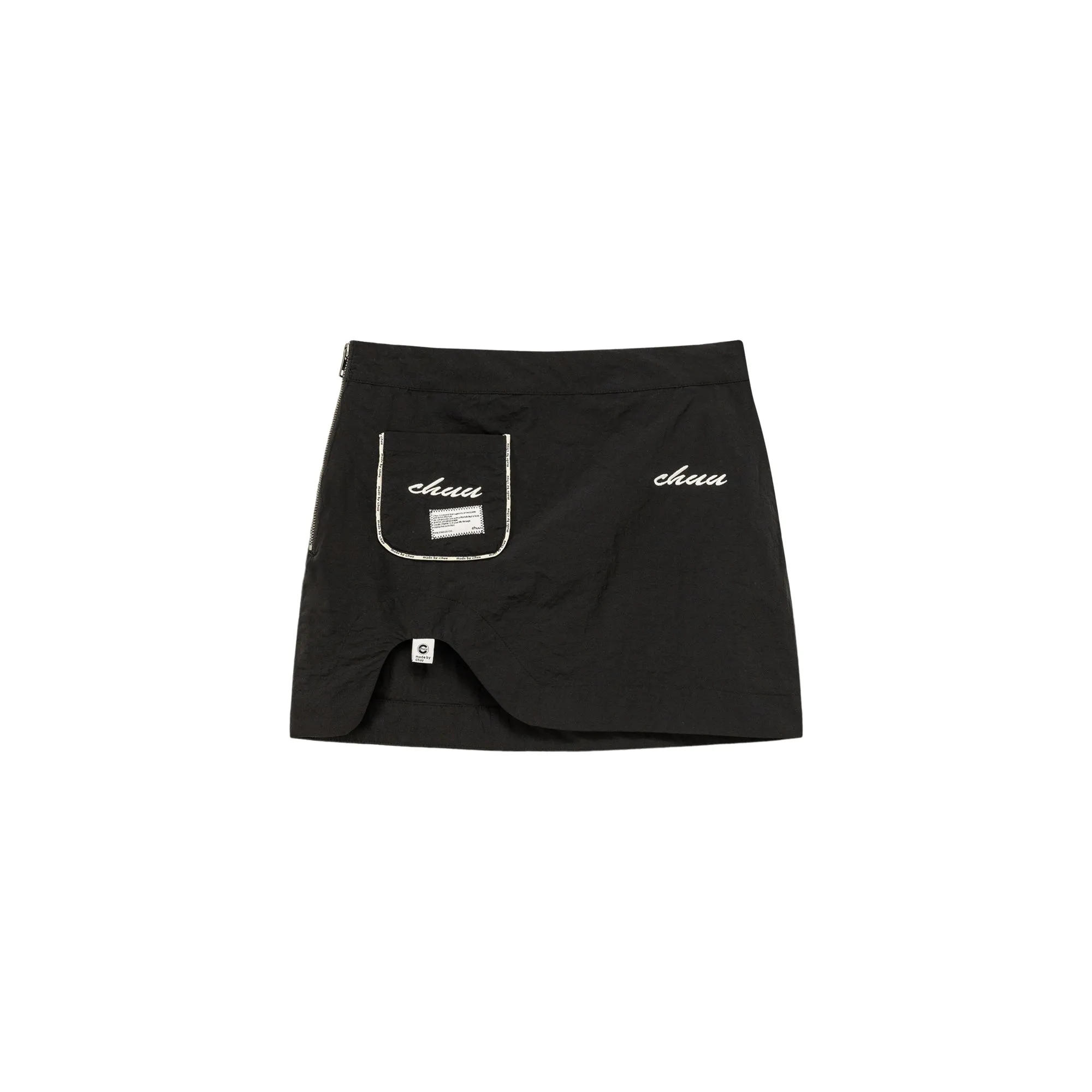 Unbalanced Mini Skirt