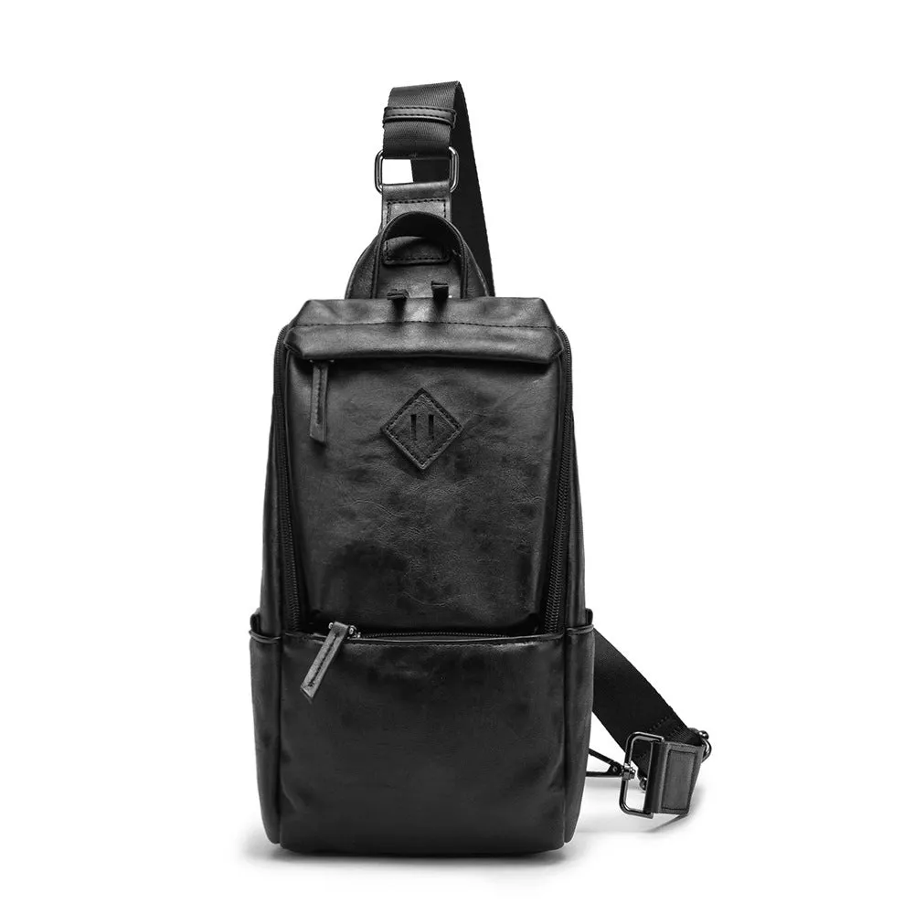 Urban Voyager Leather Messenger Bag - GlamzLife