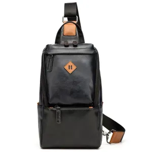 Urban Voyager Leather Messenger Bag - GlamzLife