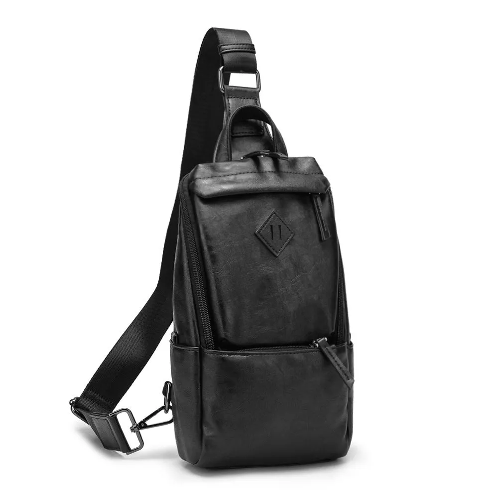 Urban Voyager Leather Messenger Bag - GlamzLife