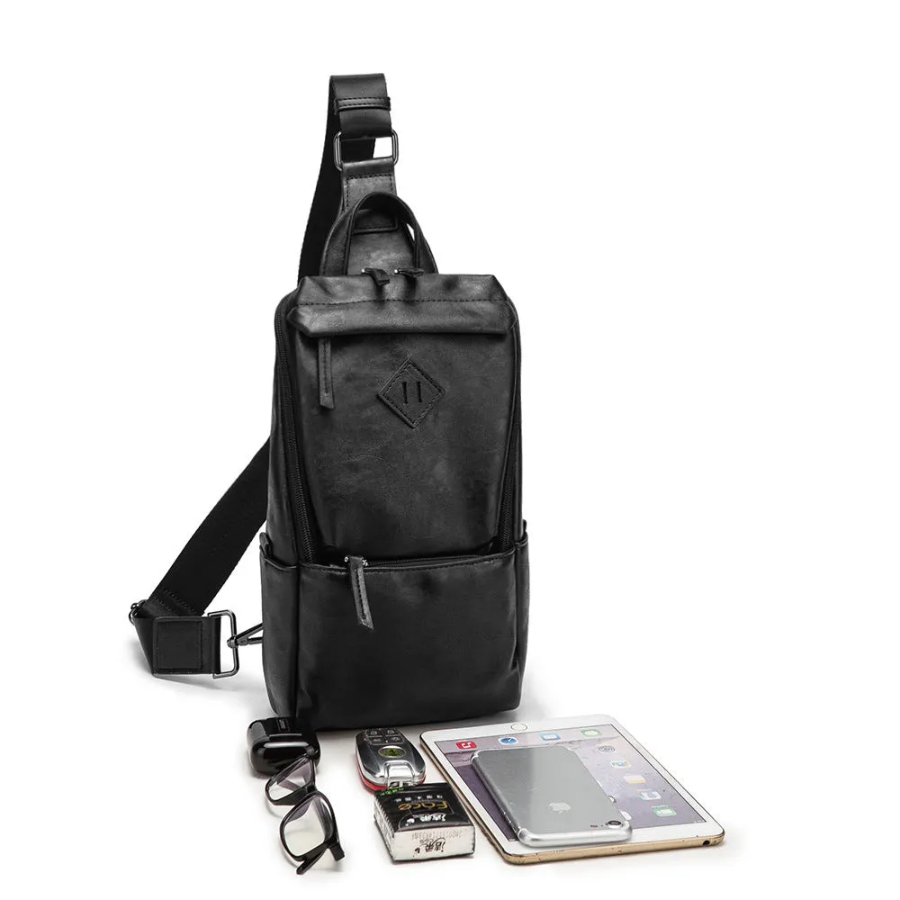 Urban Voyager Leather Messenger Bag - GlamzLife
