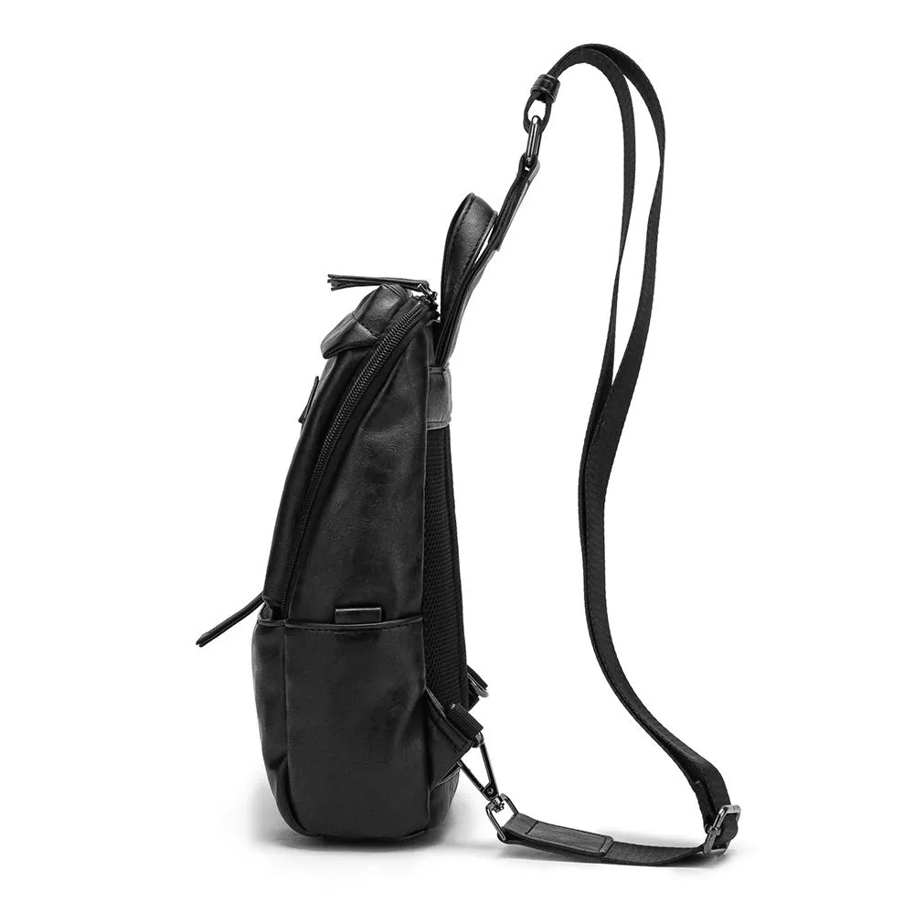 Urban Voyager Leather Messenger Bag - GlamzLife