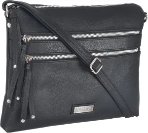 VALENCHI Women's Crossbody Handbags - Premium Leather Bags for Women - Everyday Purse with Adjustable Strap - Ladies Bag