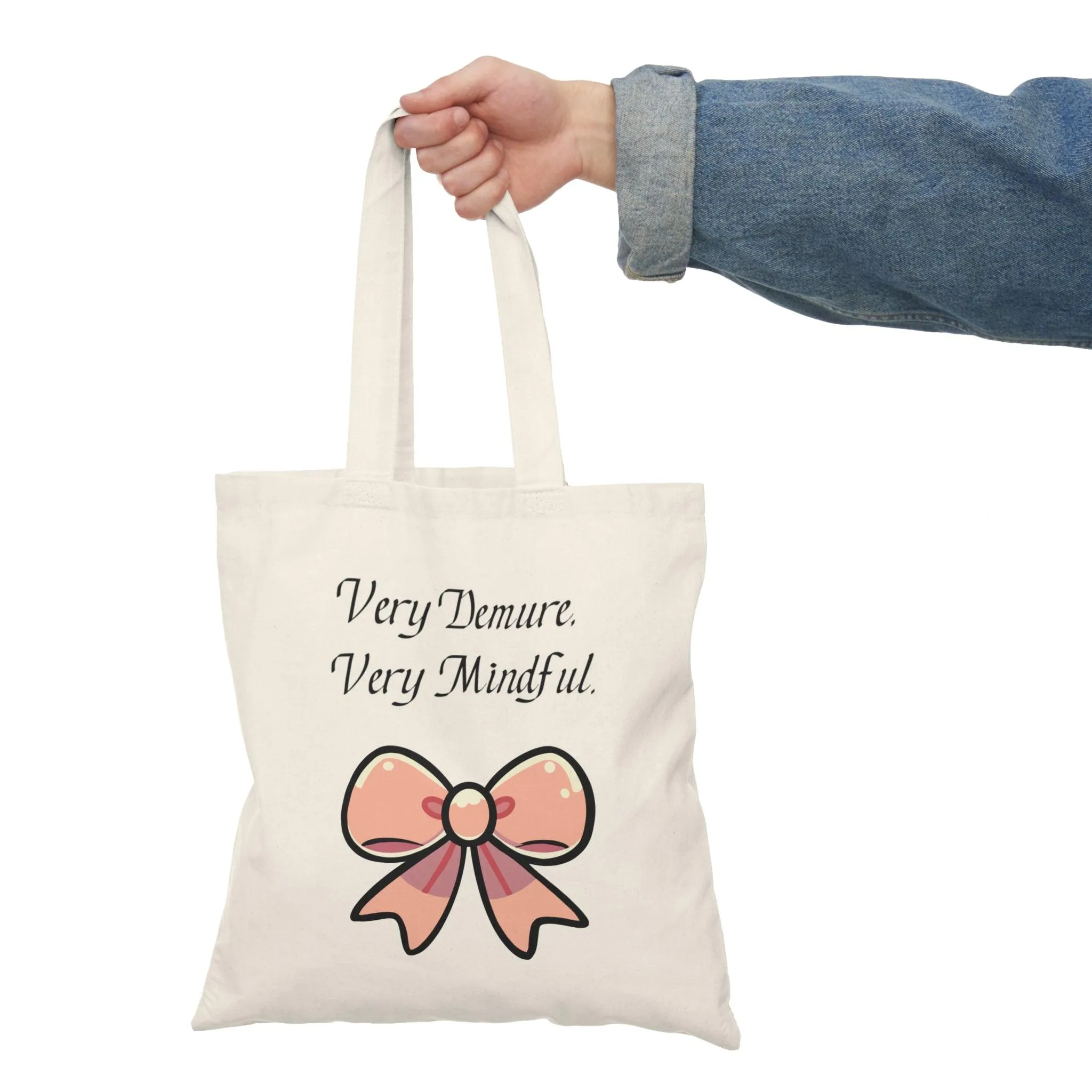 Very Demure, Very Mindful Tote Bag