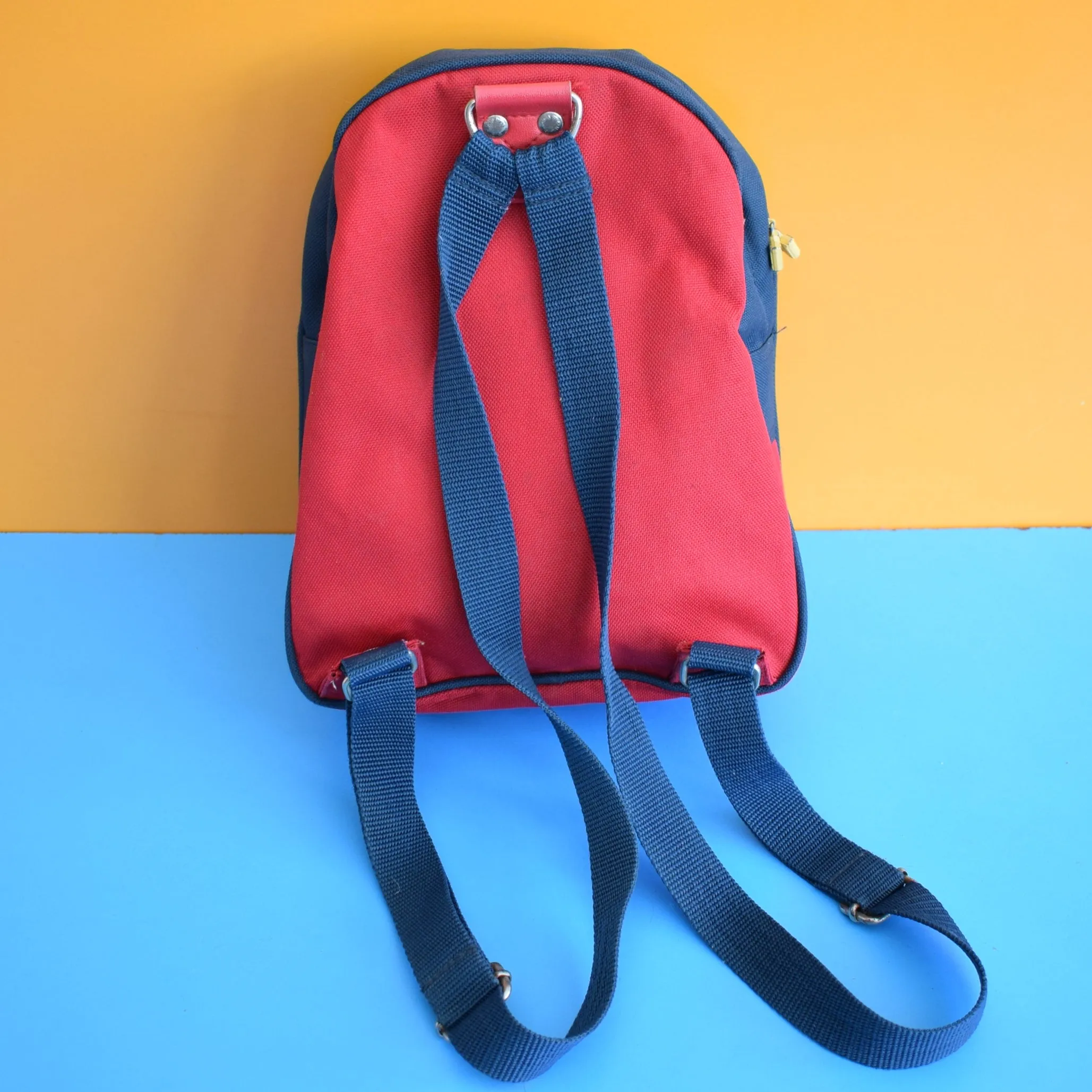 Vintage 1990s Naf Naf Dynamique 3 Small Backpack