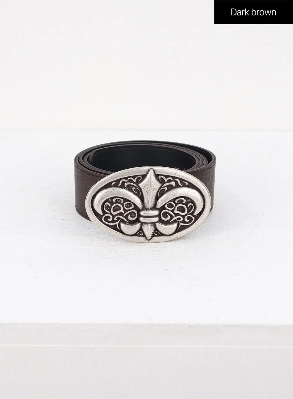 Vintage Faux Leather Belt IS306