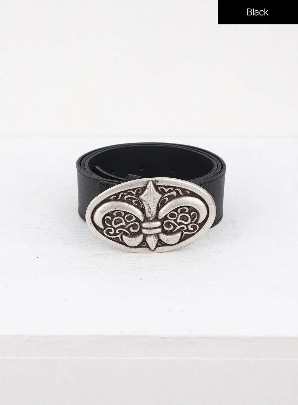 Vintage Faux Leather Belt IS306