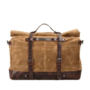 Waxed Canvas Duffle Bag