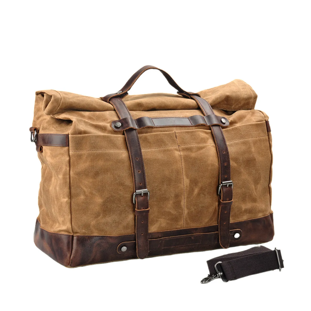 Waxed Canvas Duffle Bag
