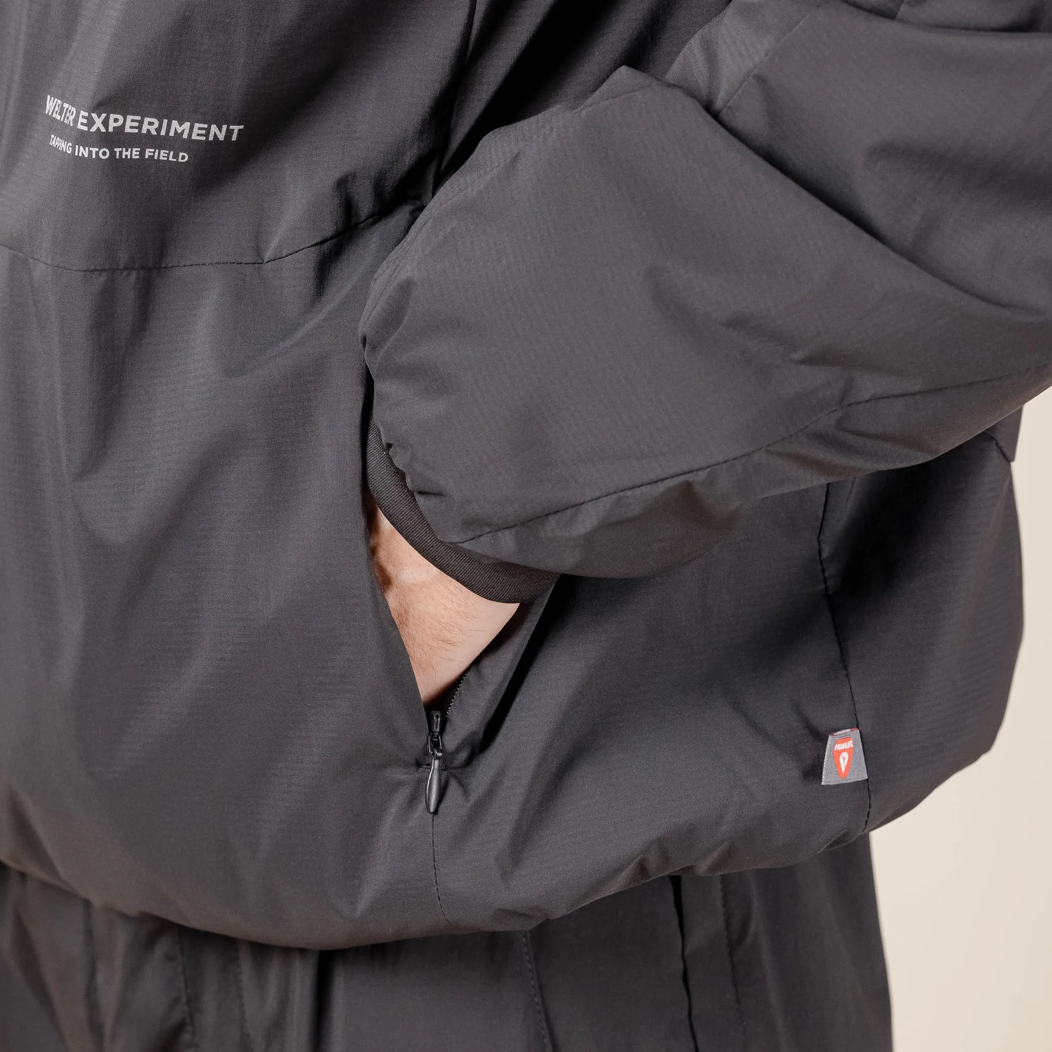 Welter Experiment - WOL042 Light Primaloft Jacket - Black