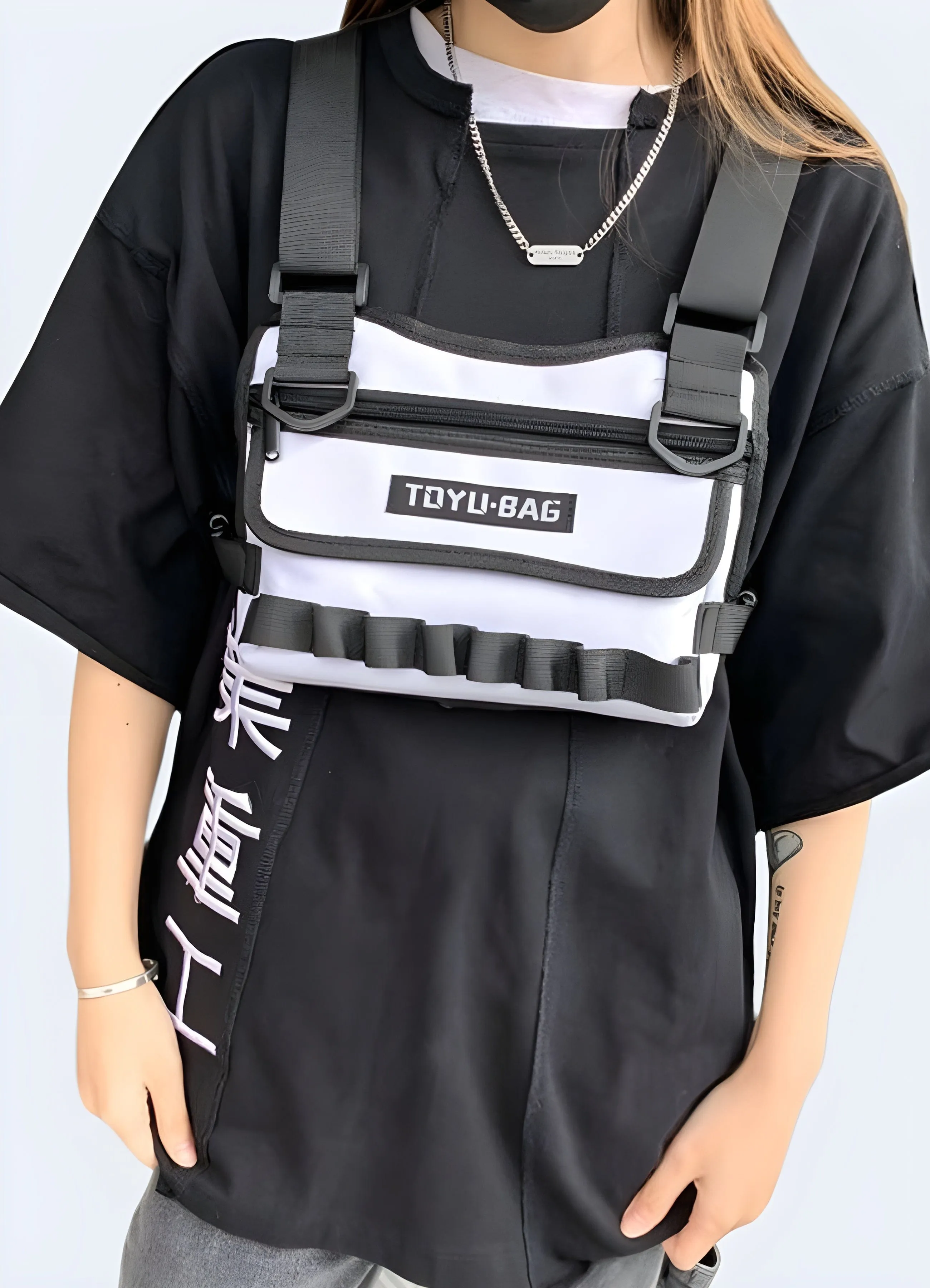 White Chest Bag