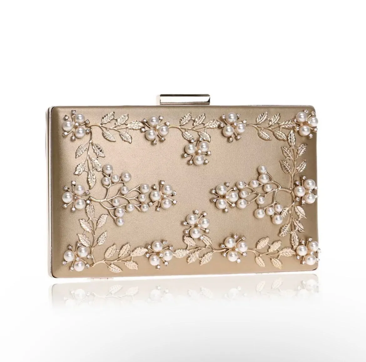 White Wedding Clutch