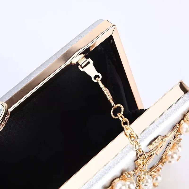 White Wedding Clutch