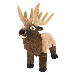 Wild Republic Cuddlekins Elk Standing 12 Inch Animal Plush