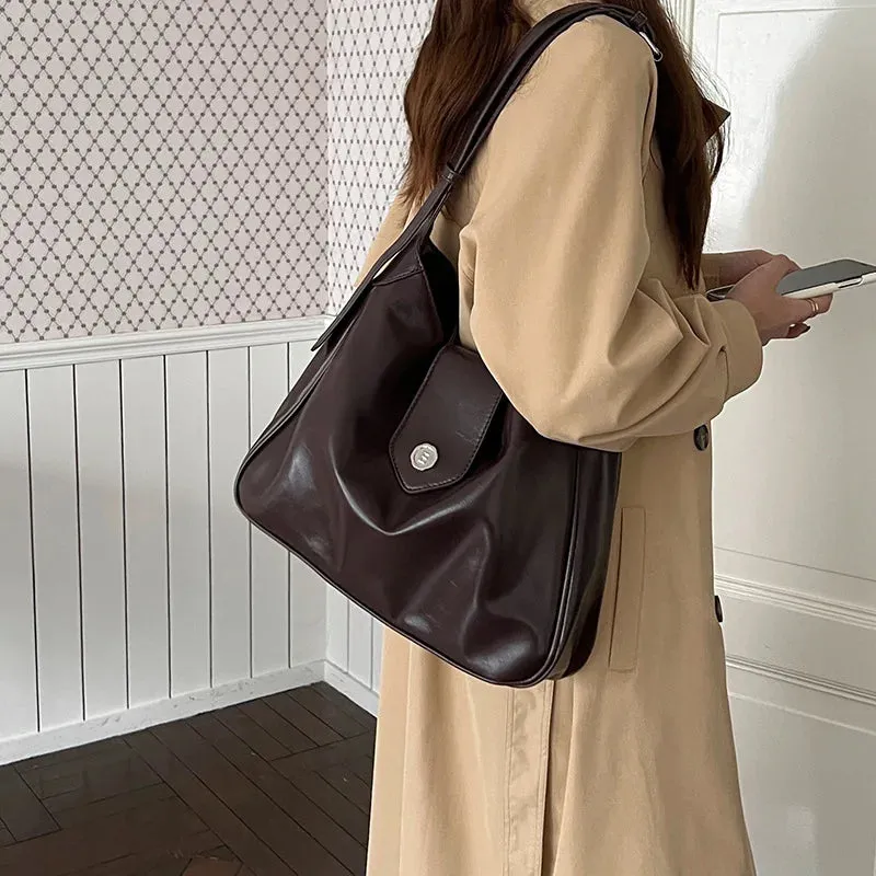 Willow Vintage Faux Leather Shoulder Bag