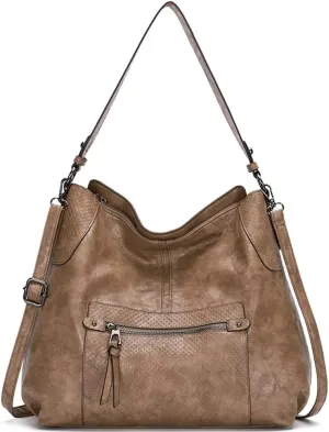 Women Shoulder Bags Marble Textured Leather Tote Bag Vintage Handbags Purse Hobo Handbag Satchel Crossbody Bag Totes
