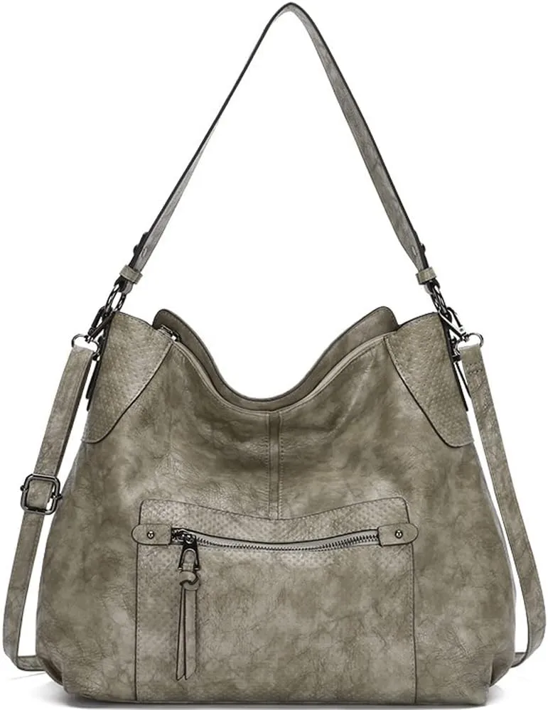Women Shoulder Bags Marble Textured Leather Tote Bag Vintage Handbags Purse Hobo Handbag Satchel Crossbody Bag Totes