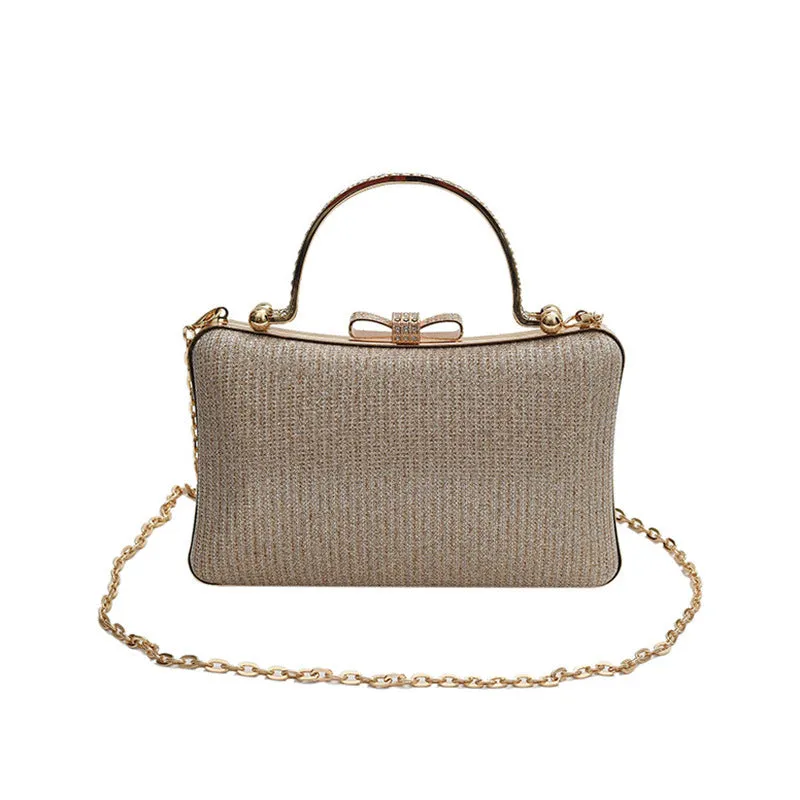 Women’s Elegant Hand Bag with Chain Shoulder Strap