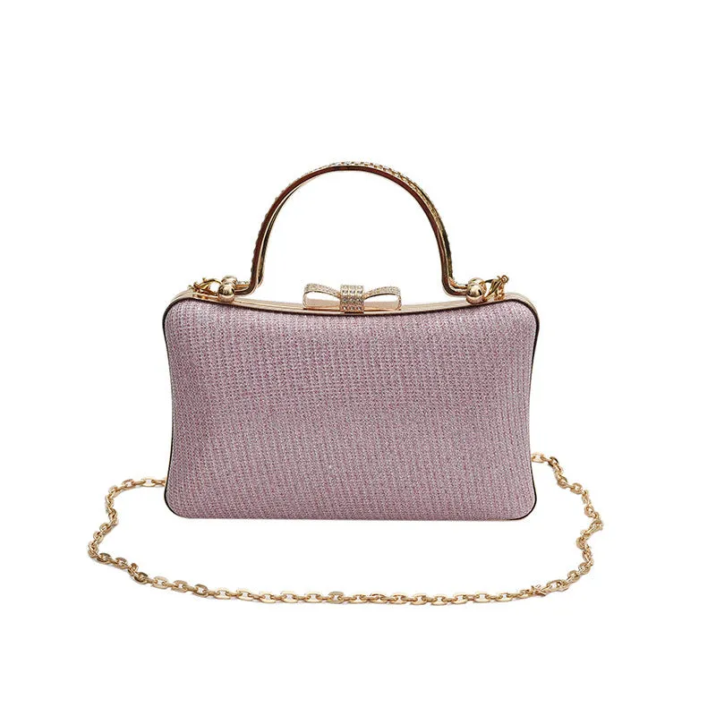 Women’s Elegant Hand Bag with Chain Shoulder Strap
