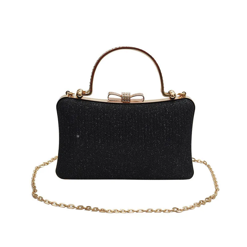 Women’s Elegant Hand Bag with Chain Shoulder Strap