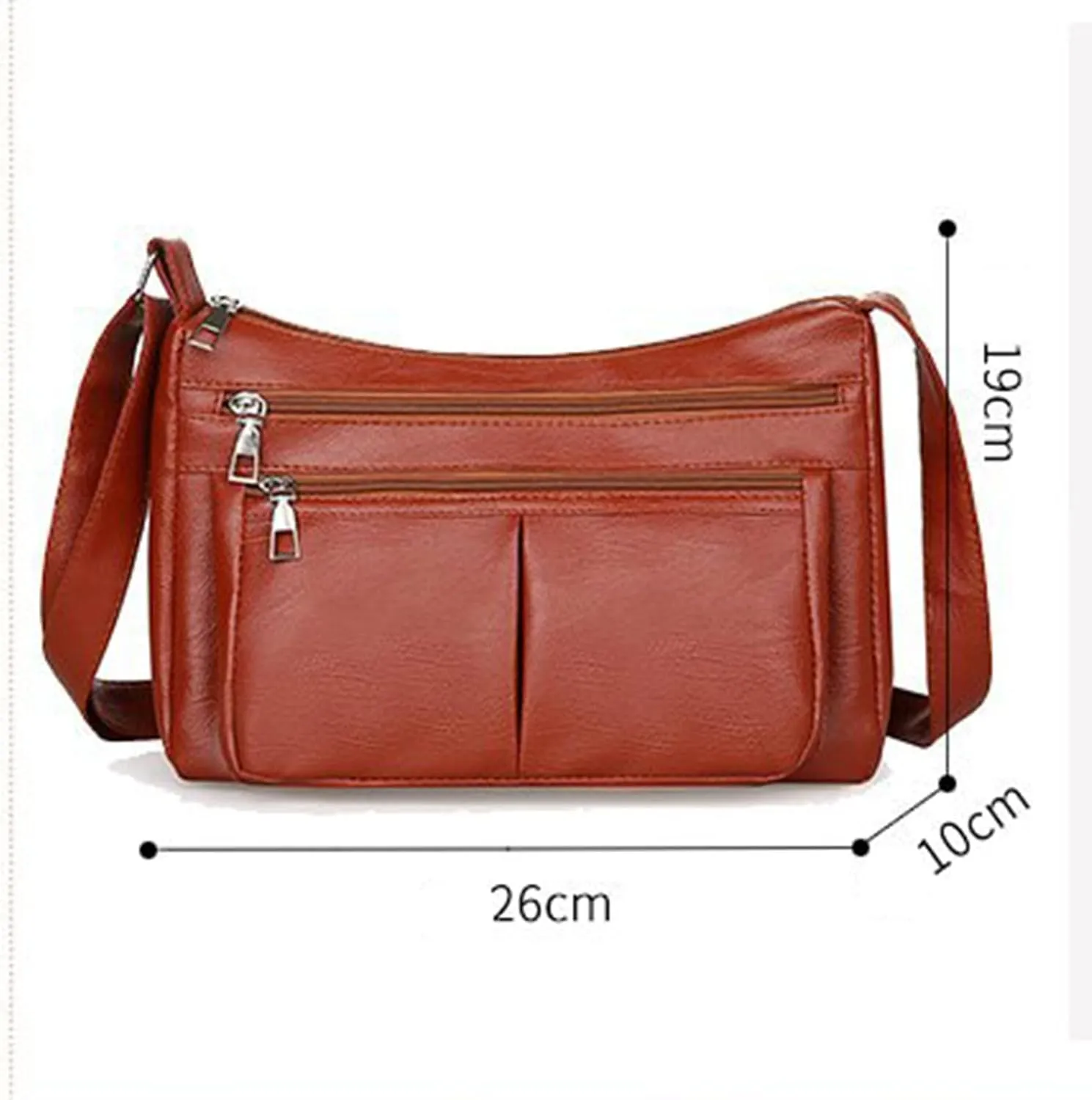 Women's Trendy Purses Vegan Leather Hobo Handbags Small Quilted Crossbody Bags for Women Womens Shoulder Purse(Red)