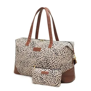 Women's Weekender Bag and Travel Duffel, Large 37 Liter Capacity