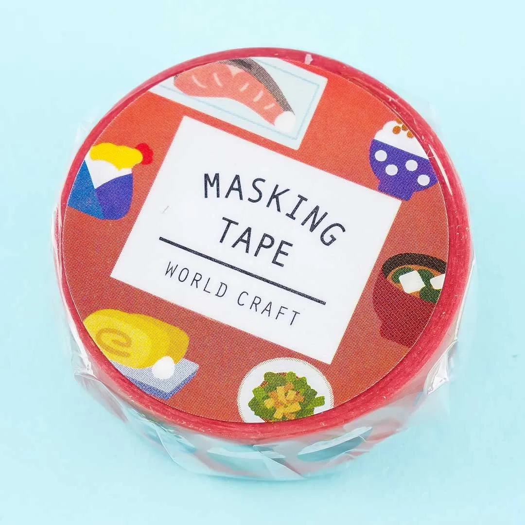 World Craft Japanese Breakfast Masking Tape