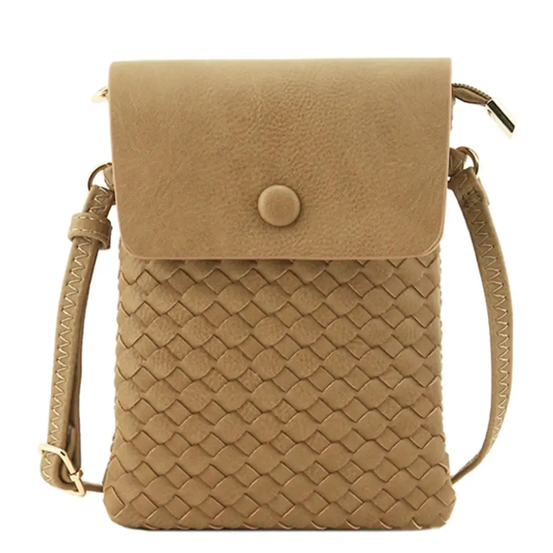 Woven Crossbody Bag