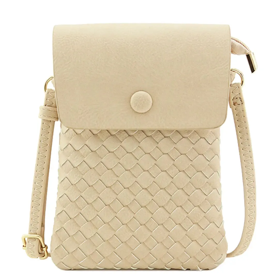 Woven Crossbody Bag