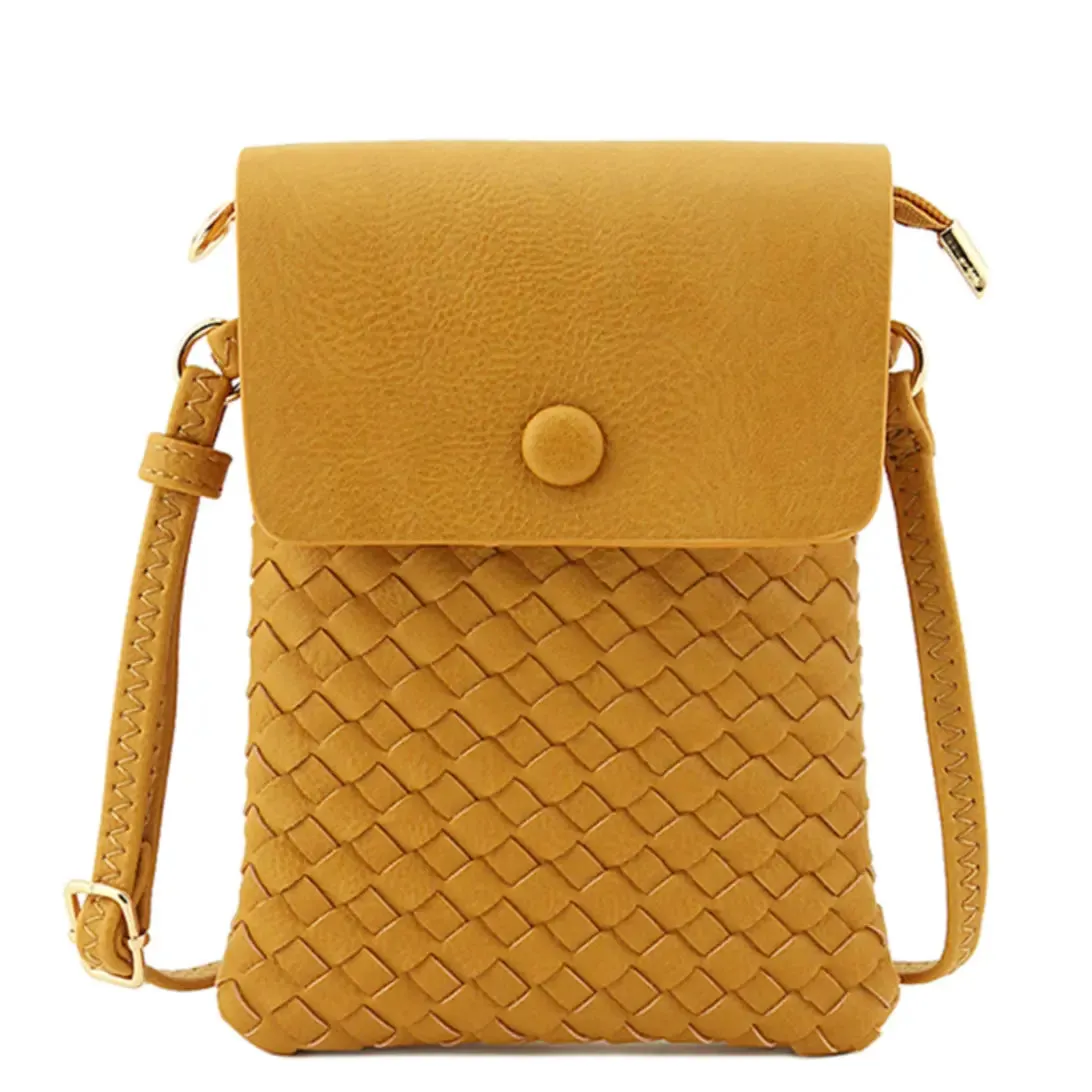 Woven Crossbody Bag