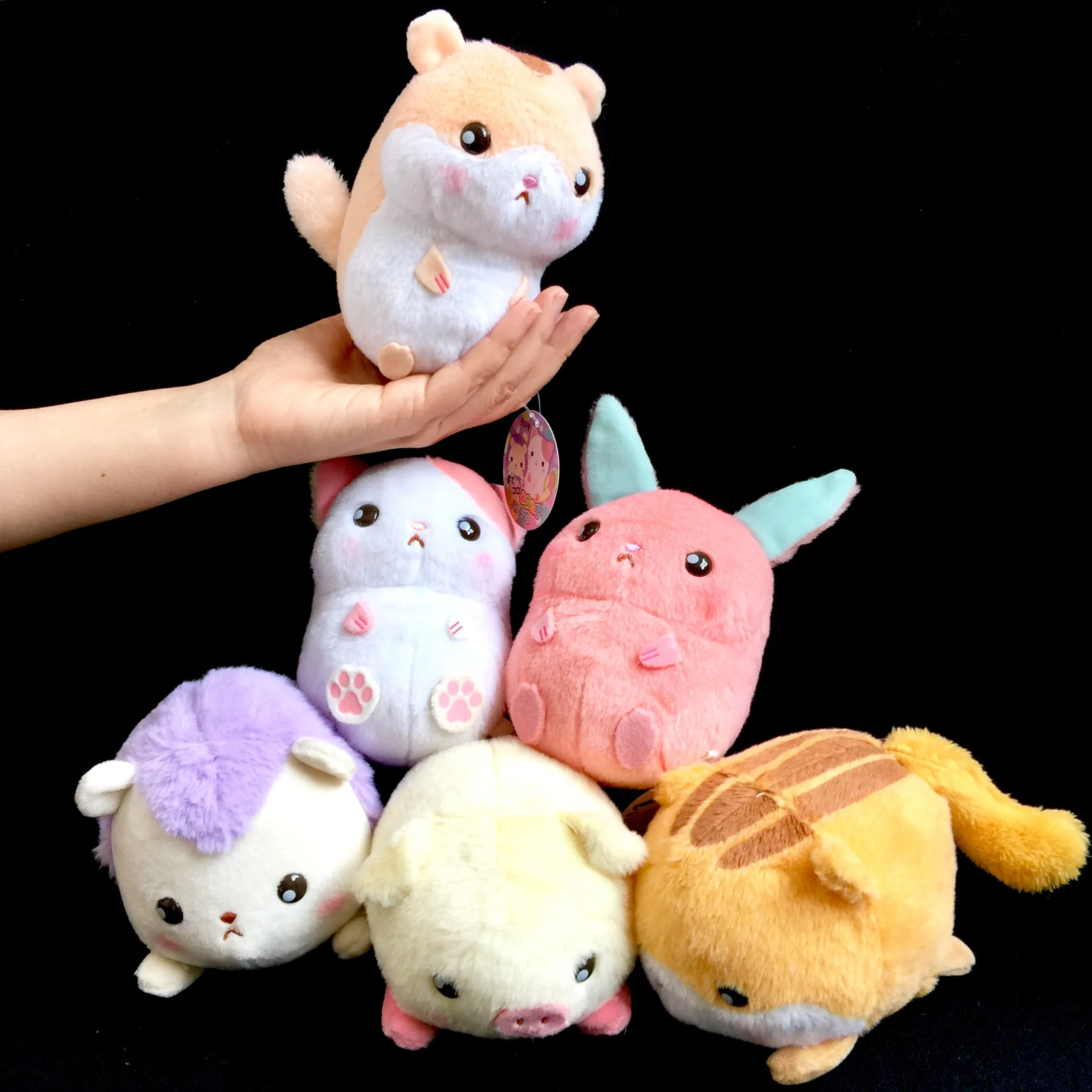 X 63031 KAWAII SOFT PLUSH ANIMALS-DISCONTINUED