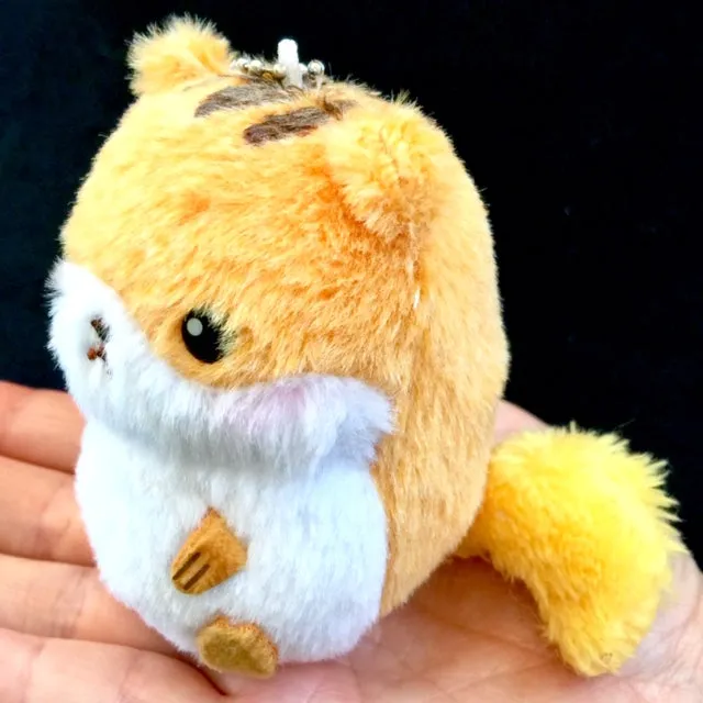 X 63033 Small Kawaii Animal Plush Key Charms-DISCONTINUED