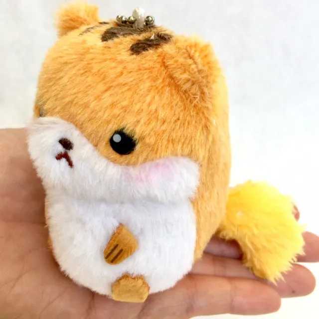 X 63033 Small Kawaii Animal Plush Key Charms-DISCONTINUED