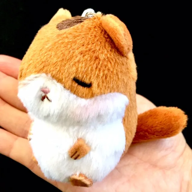 X 63033 Small Kawaii Animal Plush Key Charms-DISCONTINUED