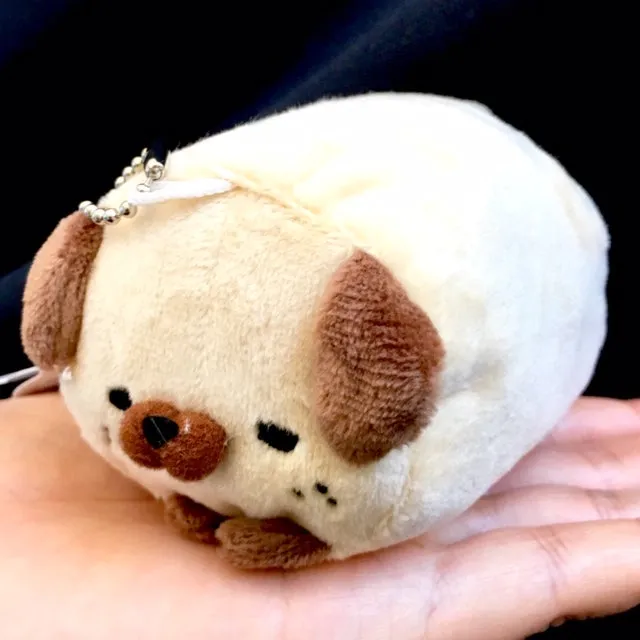 X 63038 FLUFFY DOG PLUSH KEY CHARM-DISCONTINUED