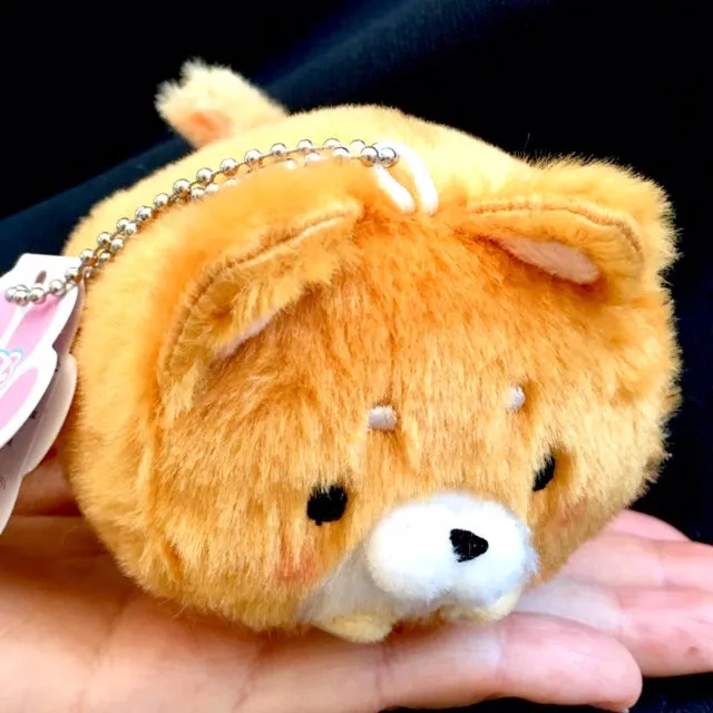 X 63038 FLUFFY DOG PLUSH KEY CHARM-DISCONTINUED